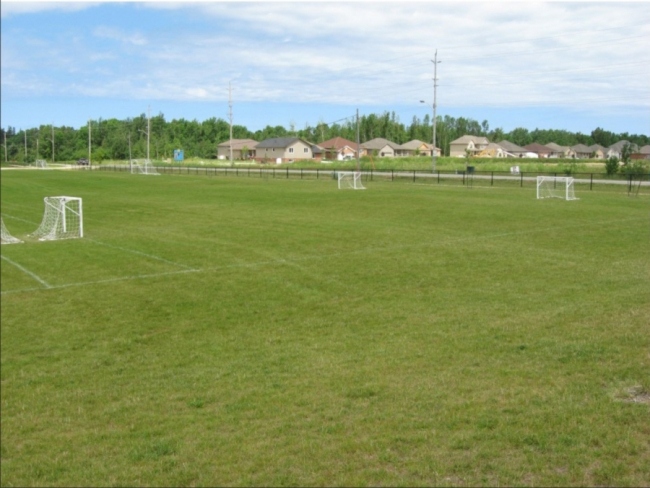 The new soccer complex in Kincardine