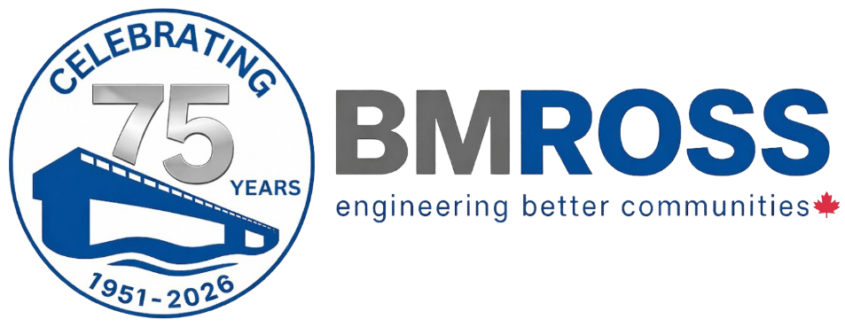 75th anniversary logo for BMROSS