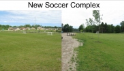 Showing the new Kincardine soccer complex
